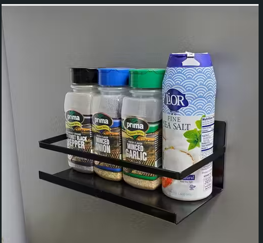 Magnetic Fridge Rack – Strong Magnet | Space Saving | Multipurpose (Pack of 1)